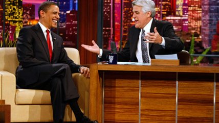 Obama hasta contó chistes en show estadounidense