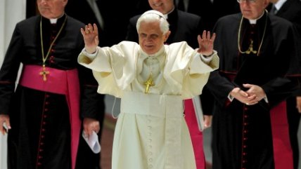 Benedicto XVI destacó la buena relación entre Argentina y Chile