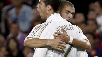   Cristiano Ronaldo aportó con un tanto en el Camp Nou 