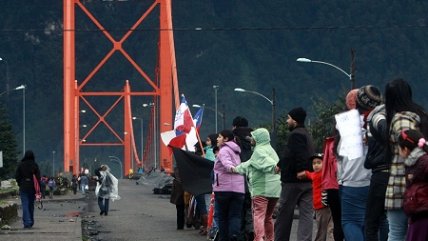 Dirigente de Aysén: Toda la gente está contenta y orgullosa