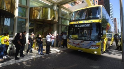 Ecuador tuvo un accidentado entrenamiento en el Estadio Nacional