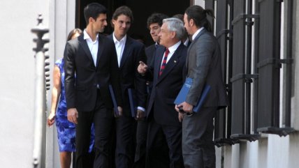   Las voces de Massú, Djokovic, Garín y Nadal desde La Moneda 