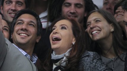   Las selfies de Cristina Fernández en las oficinas de Facebook 