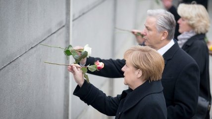 Alemania celebra 25 años de la caída del Muro de Berlín