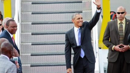   Barack Obama se despide de Kenia, la patria de su padre 