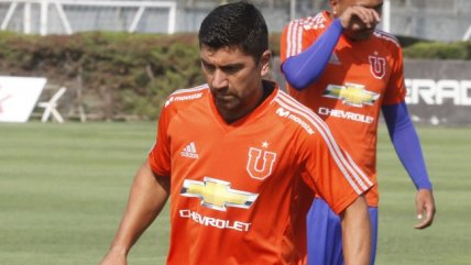   David Pizarro entrenó junto al plantel de Universidad de Chile en el CDA 