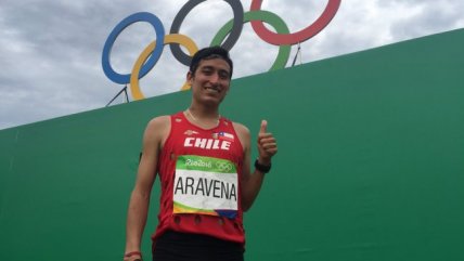  Aravena ganó medalla de oro en el Sudamericano de Atletismo  