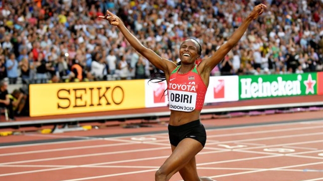  Obiri le arrebató el oro a Ayana en los 5.000 metros  