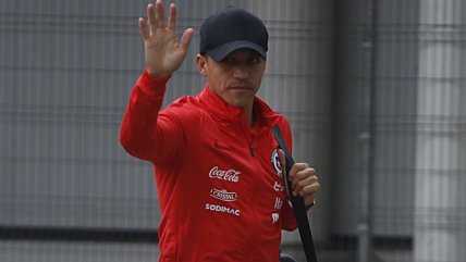 Alexis Sánchez encabezó el viaje de Chile a Brasil