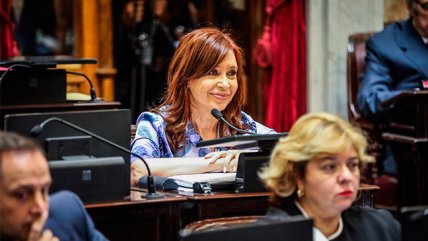   Habló sin parar: El primer día de Cristina Fernández en el Senado 