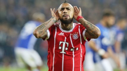   Vidal: Estoy feliz en Bayern y no pienso cambiarme a ningún lado 