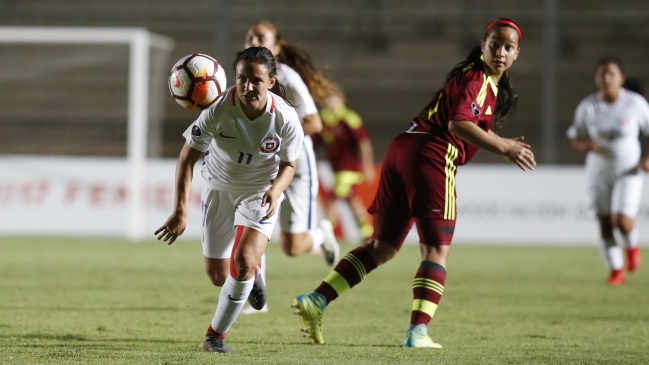  Chile empató ante Venezuela en al sub 17 femenino  