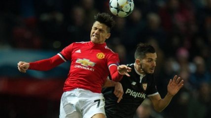 La dolorosa eliminación de Manchester United de Alexis ante Sevilla en la Champions