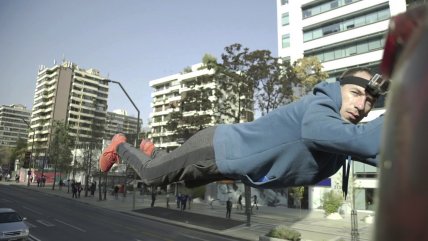   Jean Paul Olhaberry sorprendió a santiaguinos con su 