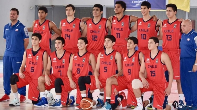  Chile debuta ante Ecuador en el Premundial sub 18 de baloncesto  