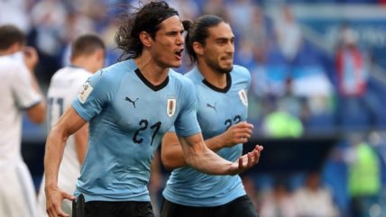 Uruguay goleó a Rusia en la última fecha de la fase grupal del Mundial de Rusia 2018