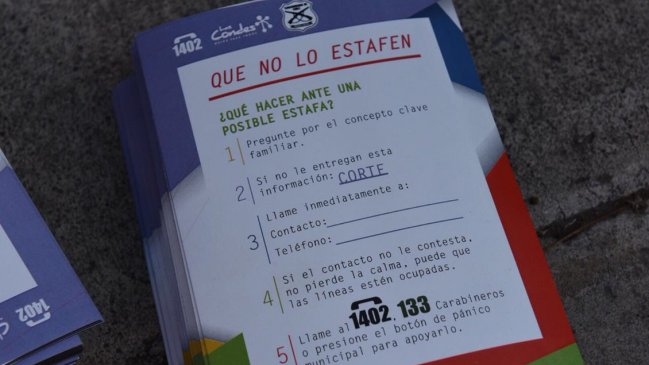  Las Condes lanzó campaña para evitar 