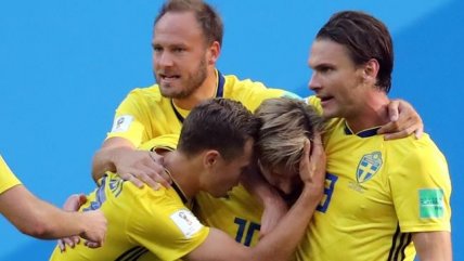 Emil Forsberg fue figura en el triunfo de Suecia que sacó a Suiza del Mundial