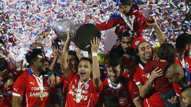  Los recuerdos de seleccionados a tres años de la Copa América 2015  