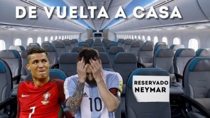 Neymar fue el protagonista de los memes por la eliminación de Brasil ante Bélgica en el Mundial