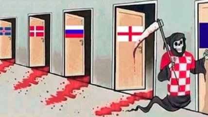 Los mejores memes que dejó la eliminación de Inglaterra a manos de Croacia