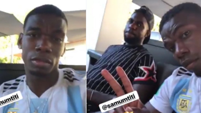  Un conciliador Pogba vistió la camiseta de la Selección argentina  