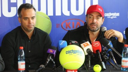   González y Massú presentaron su esperado duelo de este viernes 