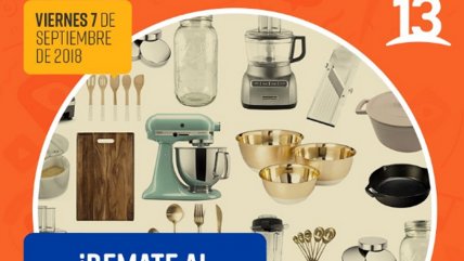 Canal 13 rematará implementos utilizados en 