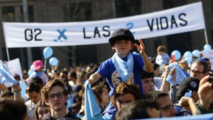   Manifestantes contra el aborto realizaron 