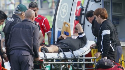   Arbitro Benjamín Saravia sufrió corte del tendón de Aquiles en duelo Wanderers-Ñublense 