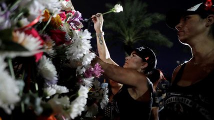   Las Vegas recordó a las víctimas de su día más trágico 