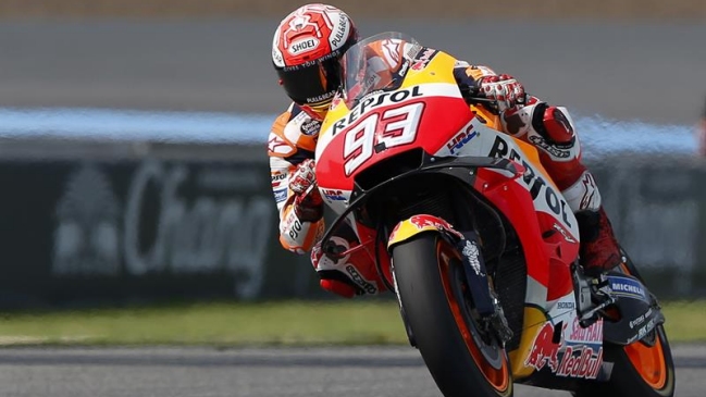  Márquez suma y sigue camino al título tras ganar en Tailandia  