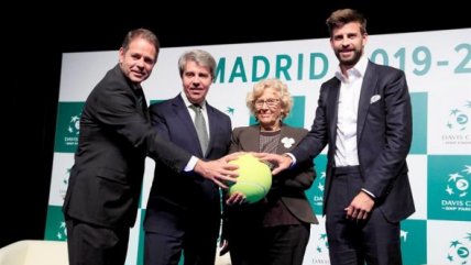   Madrid fue presentada como sede de la Copa Davis 2019 y 2020 