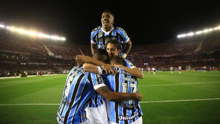   Gremio se ilusionó con revalidar el título de la Copa Libertadores al tumbar a River Plate 