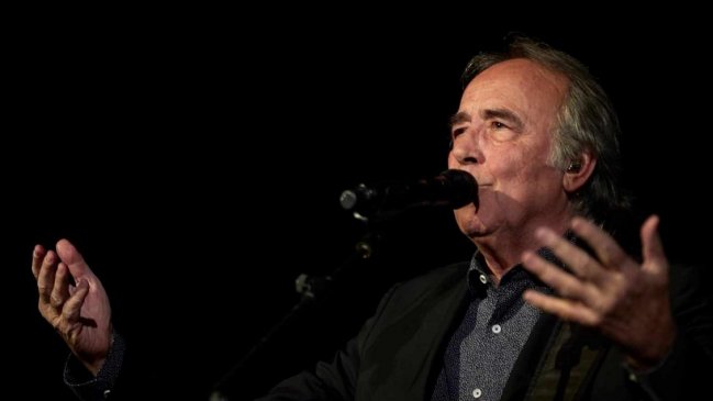  Serrat le respondió a espectador que lo increpó en show por no cantar en catalán  