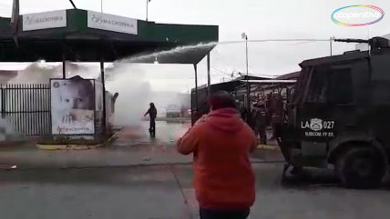  Carabineros realizó desalojo en Macroferia de Talca  