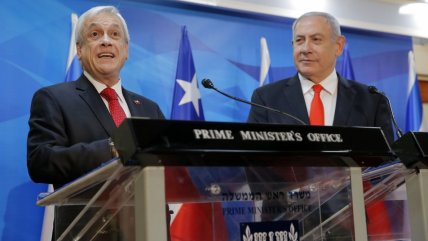  Sebastián Piñera se reunió con Benjamin Netanyahu en Israel  