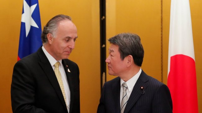  Canciller japonés quiere una 