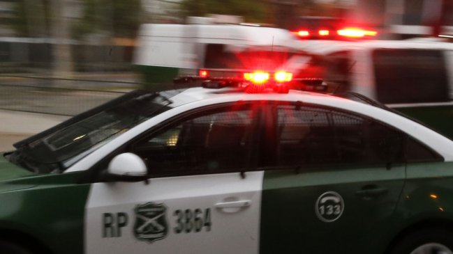  Balazos entre carabineros y delincuentes tras robo de cajero  