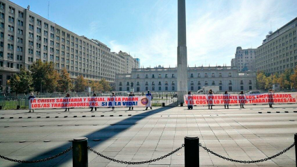  Presidente ANEF acusó actuar arbitrario en detención frente a La Moneda  