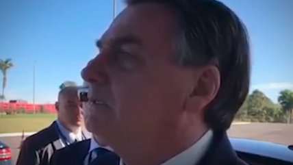   A los gritos, Bolsonaro mandó a 