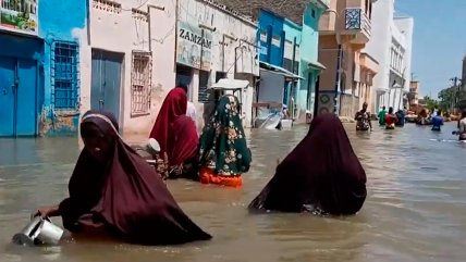  Las dramáticas inundaciones provocadas por las lluvias en Somalia  