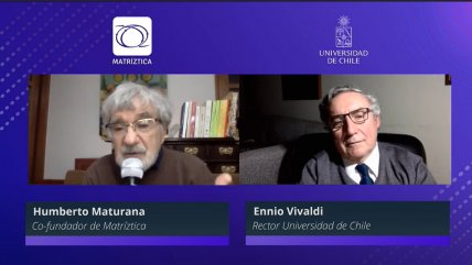  Maturana y Vivaldi en el conversatorio ¿Cómo queremos convivir en sociedad?  