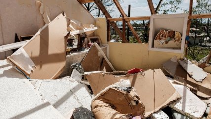   Los daños que dejó el huracán Laura en su paso por el sur de EEUU 