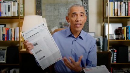   Obama vota por Biden y Harris: Lo hizo por medio del voto por correo postal 