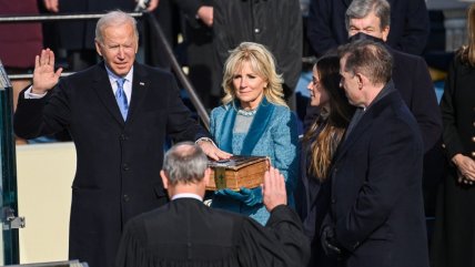  Las imágenes que marcaron la asunción de Biden  