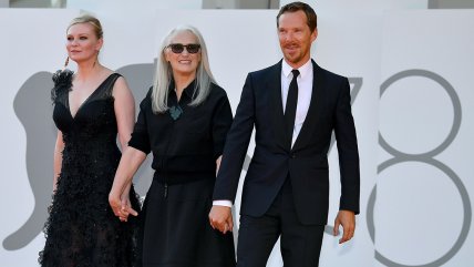   Venecia 2021: Kirsten Dunst y Benedict Cumberbatch presentaron 