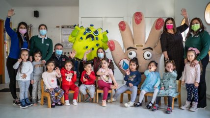  Refuerzan medidas preventivas de Covid-19 en preescolares de Punta Arenas  