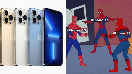  Los memes que dejó la presentación del iPhone 13  