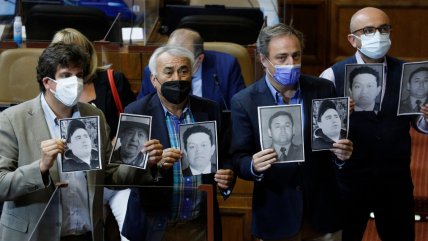  Diputados RN mostraron fotos de las víctimas de la violencia rural en la macrozona sur  